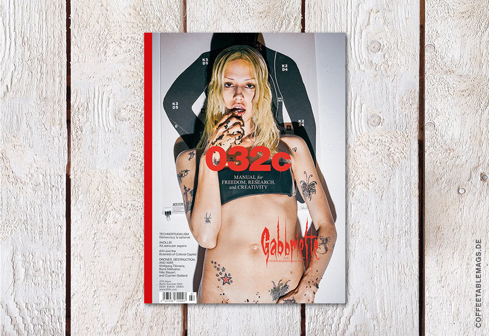 032C – Issue #47 – Summer 2025: Techno-Feudalism – Cover: GABBRIETTE