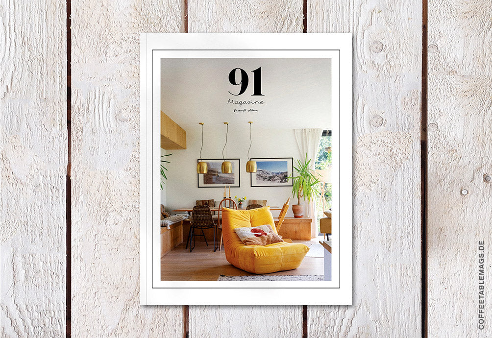 91 Magazine – Volume 20 (Final Issue) – Cover
