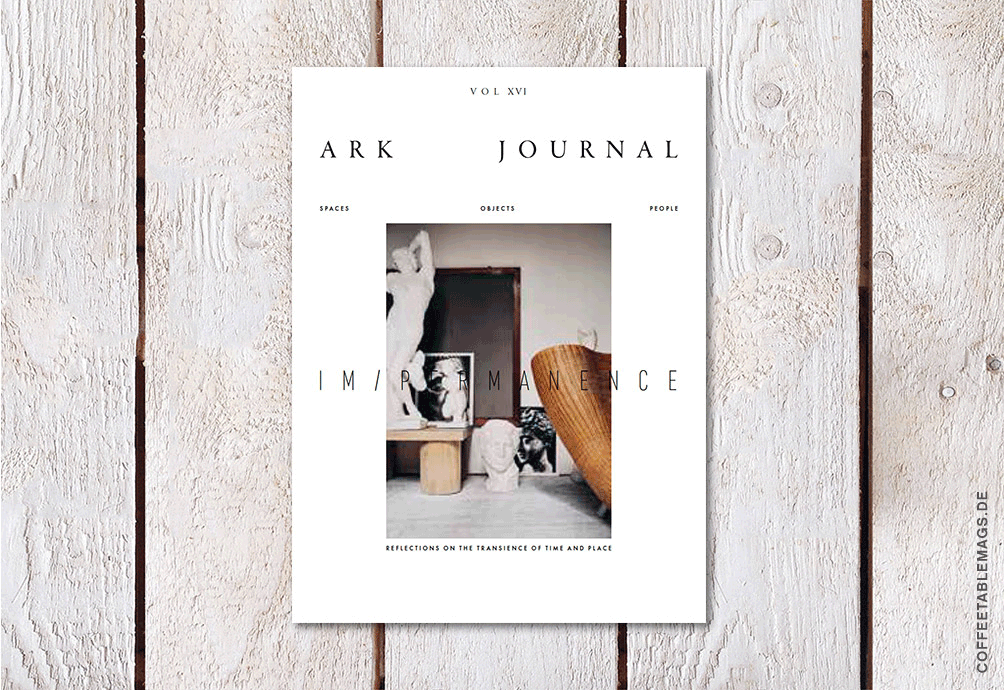 Ark Journal – Volume 16, cover, interior design magazine