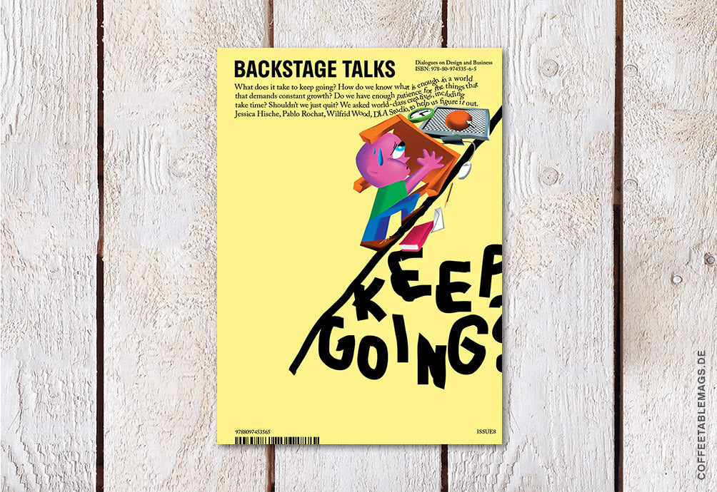 Backstage Talks – Issue 8: Keep Going? – Cover