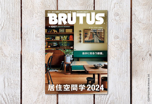 BRUTUS Magazine – Number 1007: Living Space Studies – Cover