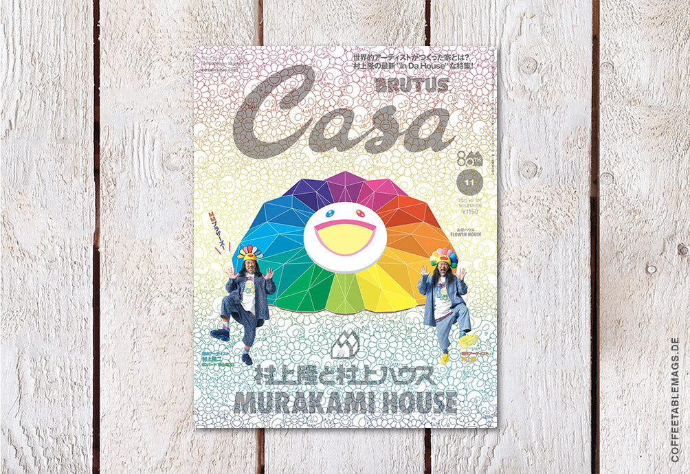 Casa Brutus – Number 307: Takashi Murakami and Murakami House – Cover