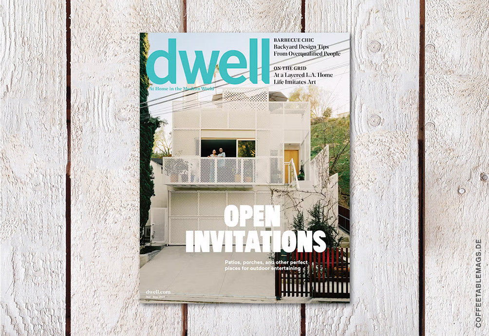 dwell – May/June 2025: Open Invitations – Cover