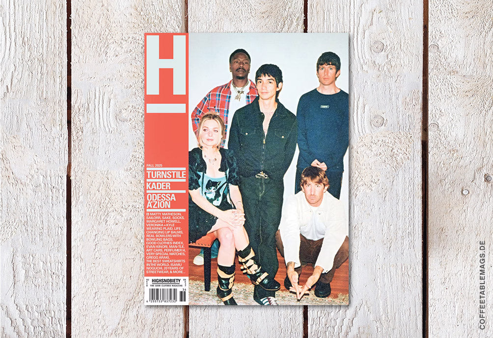 Highsnobiety Magazine – Fall Issue 2025 – Cover: Turnstile