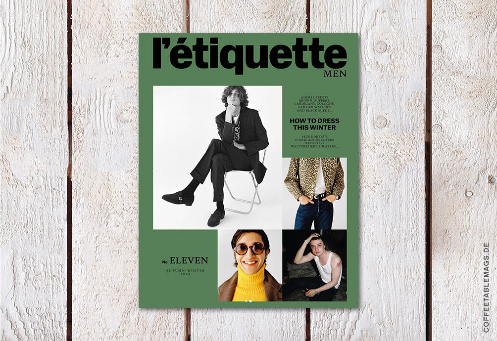 L’étiquette Men – Issue 11 (UK Version) – Cover