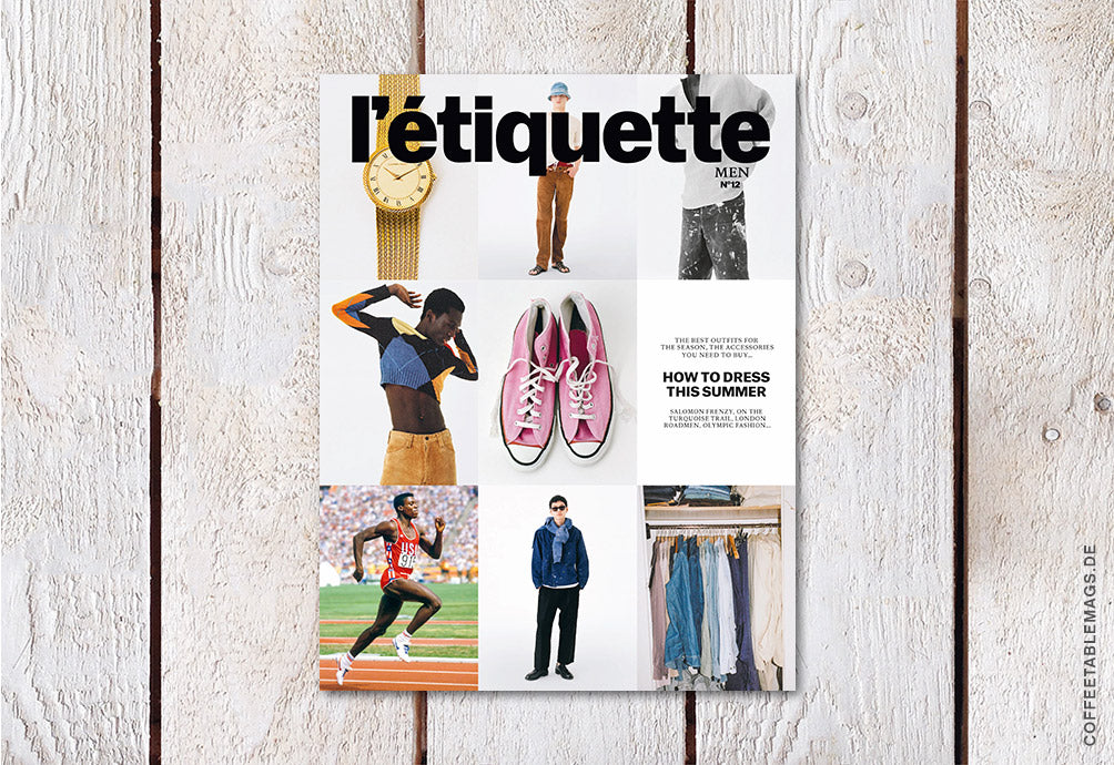 L’étiquette Men – Issue 12 (UK Version) – Cover