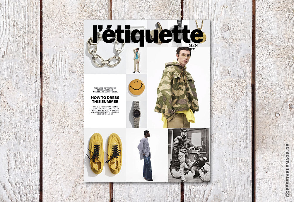 L’étiquette Men – Issue 14: Spring/Summer 25 (UK Version) – Cover