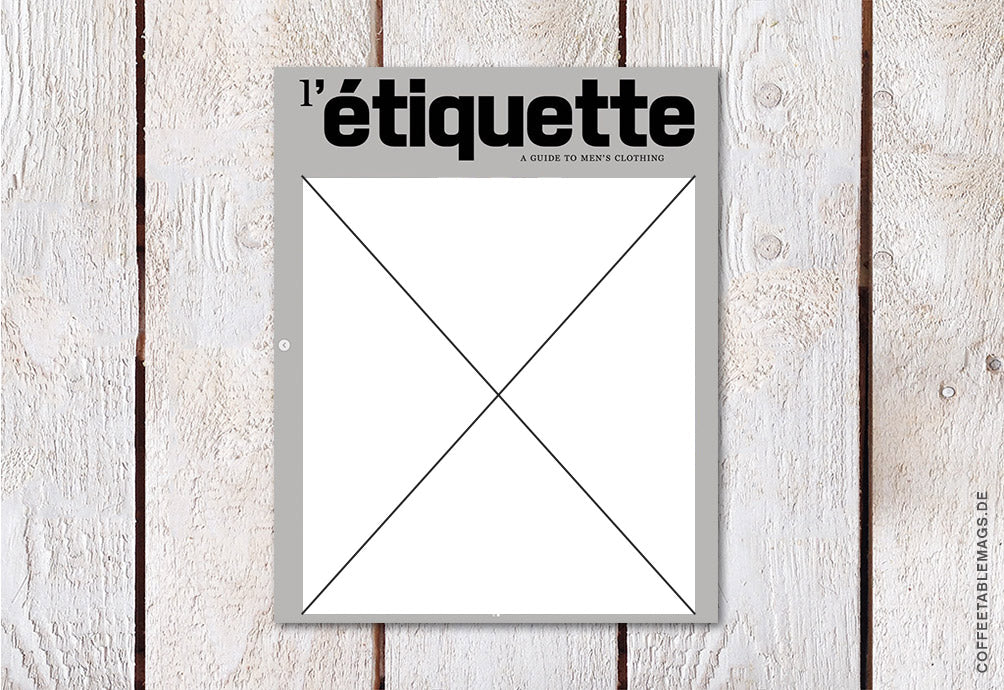 L’étiquette Men – Issue 17: Fall-Winter 26/27 (UK Version), cover