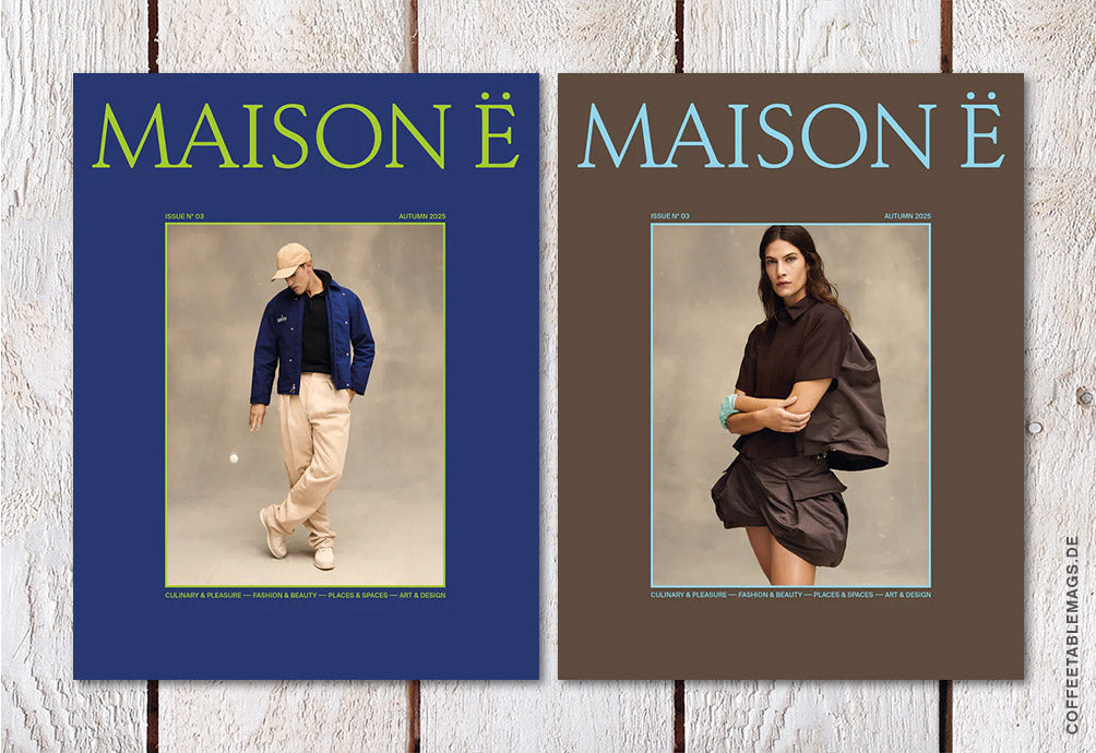 MAISON Ë – Issue 03: A tribute to autumn & its softened horizons – Cover
