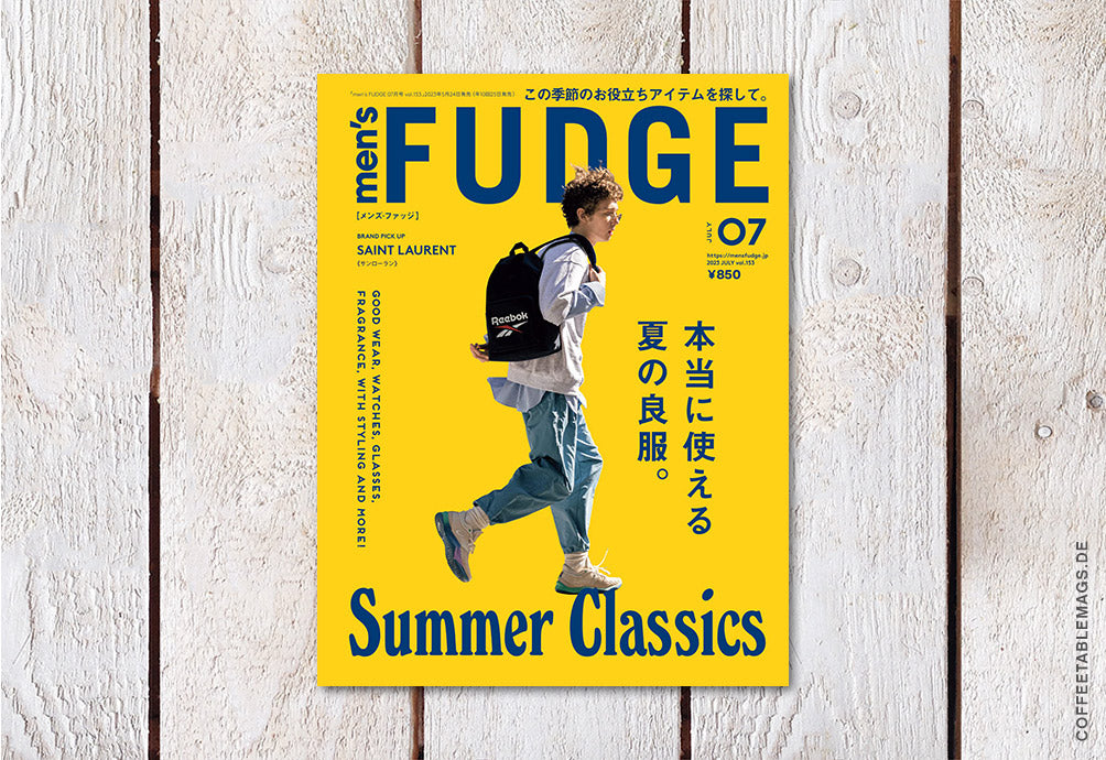 men’s FUDGE – Volume 153: Summer Classics – Cover
