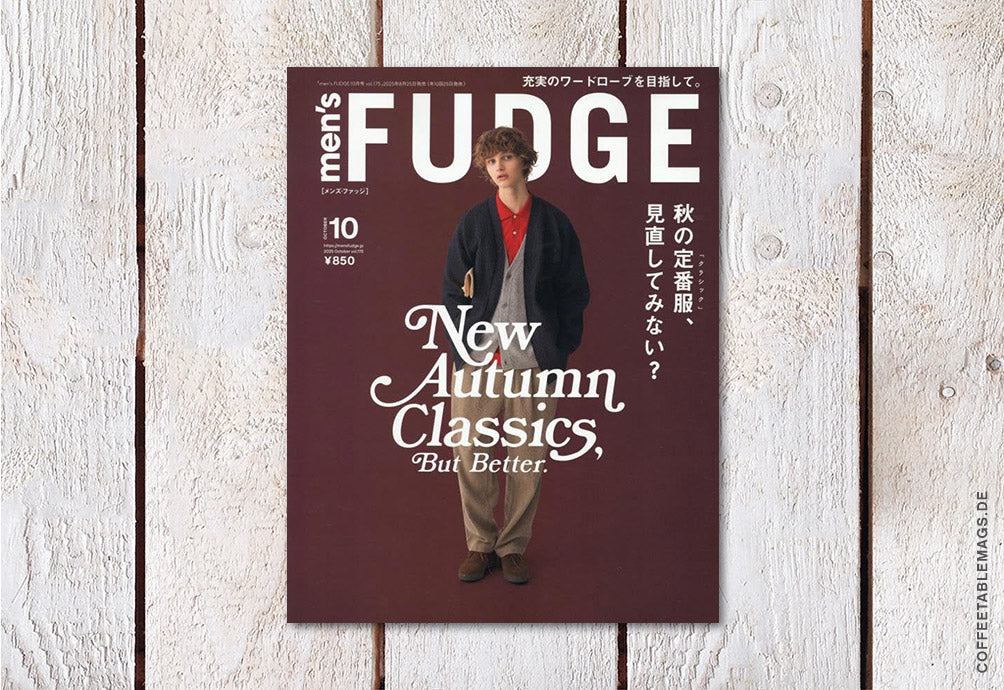 men’s FUDGE – Volume 175: New Autumn Classics – Cover
