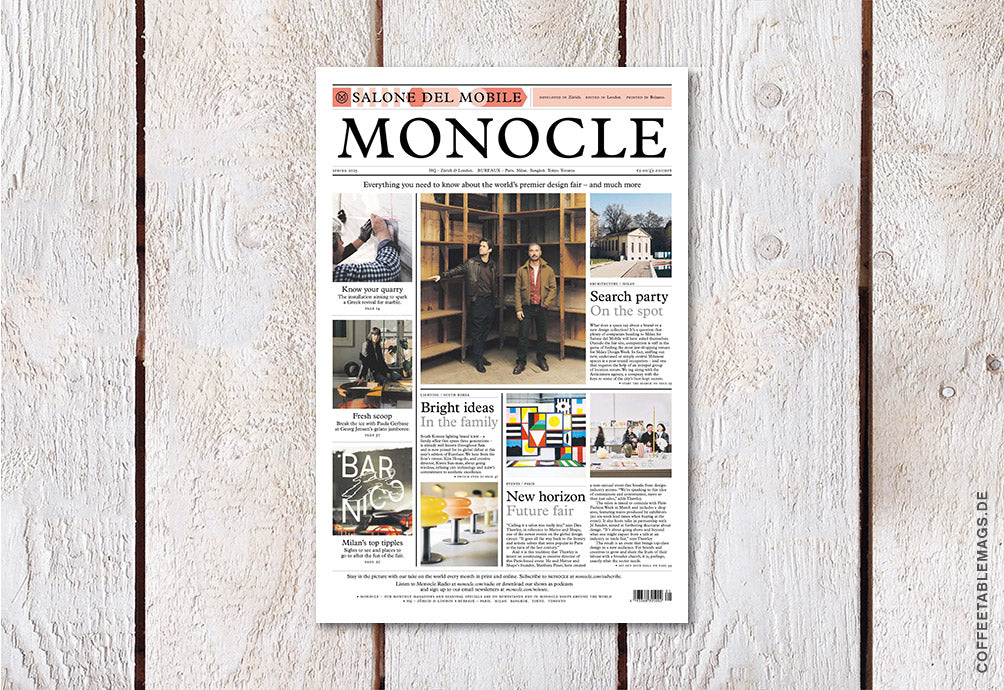 Monocle Salone del Mobile Special 2025 – Cover