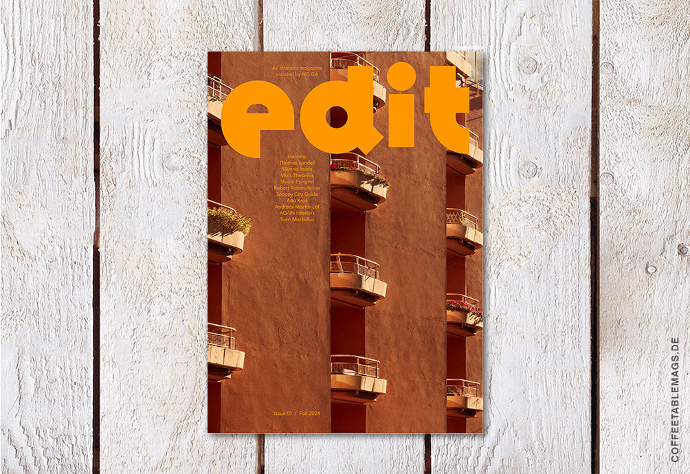Edit Magazine – Issue 01 – Cover