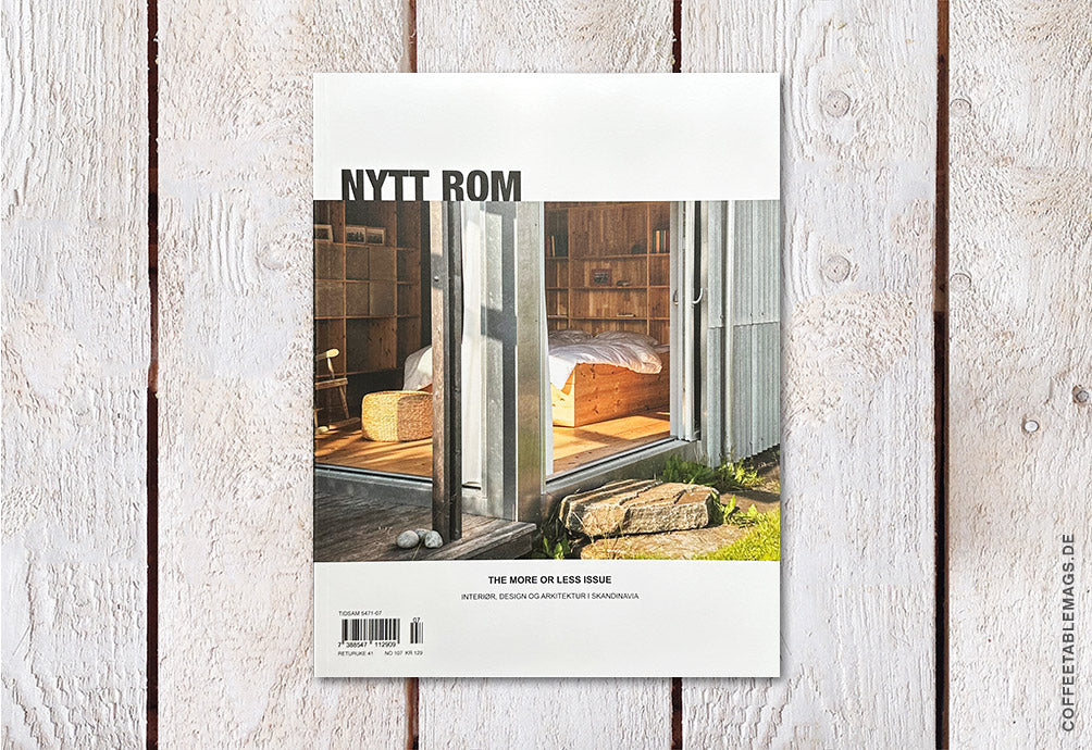 Nytt Rom – Issue 107: The More or Less Issue – Cover