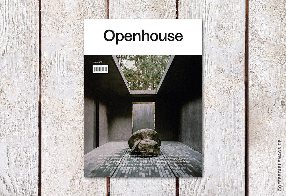 Openhouse Magazine – Issue 21: In Praise of Folly – Cover 03