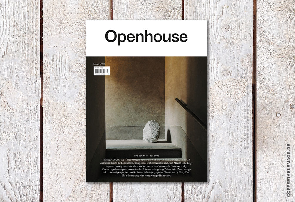 Openhouse Magazine – Issue 23: The Secret in their Eyes – Cover 01