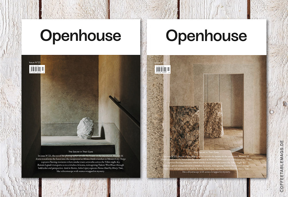 Openhouse Magazine – Issue 23: The Secret in their Eyes – Cover