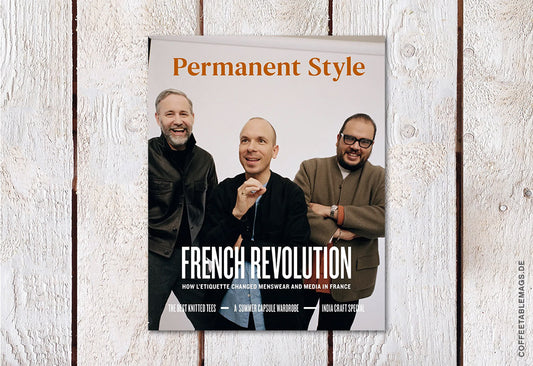 Permanent Style Magazine – Issue 03, cover, mens fashion magazine