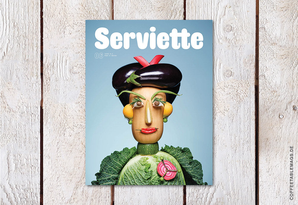 Serviette – Issue 06: Food is Design – Cover