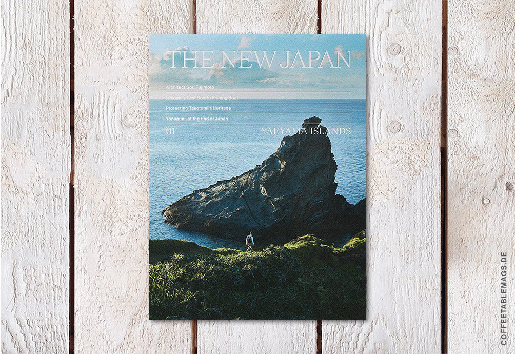 The New Japan – Issue 01: Yaeyama Islands, cover, Japanese travel & culture magazine