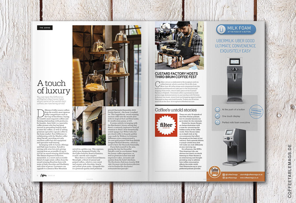 Coffee Table Mags / Independent Magazines / Caffeine – Volume 39 – Inside 02