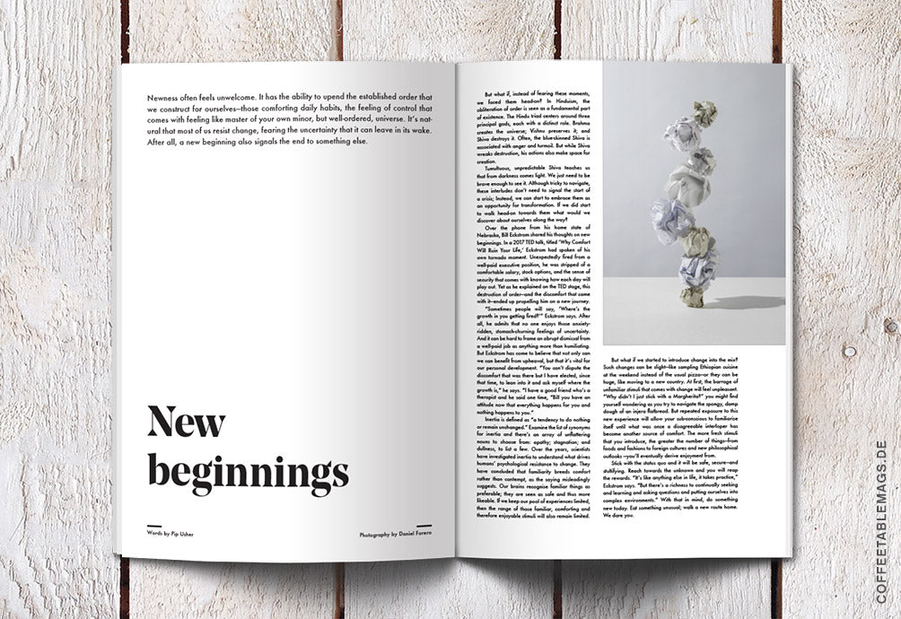 Coffee Table Mags // Independent Magazines // Sindroms – Issue #3: White – Inside 09