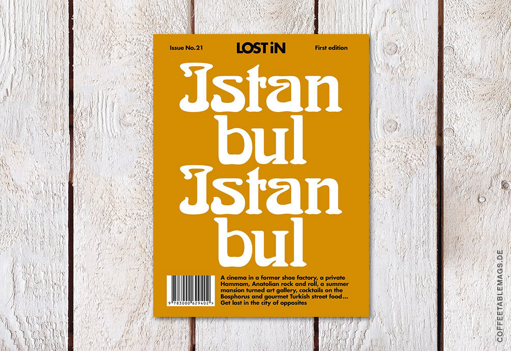 LOST iN City Guide – Issue 21: Istanbul – Cover