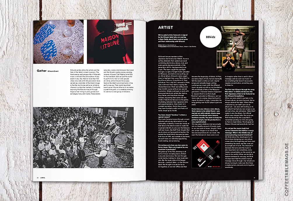 Magazine B – Issue 69: Maison Kitsuné – Inside 04