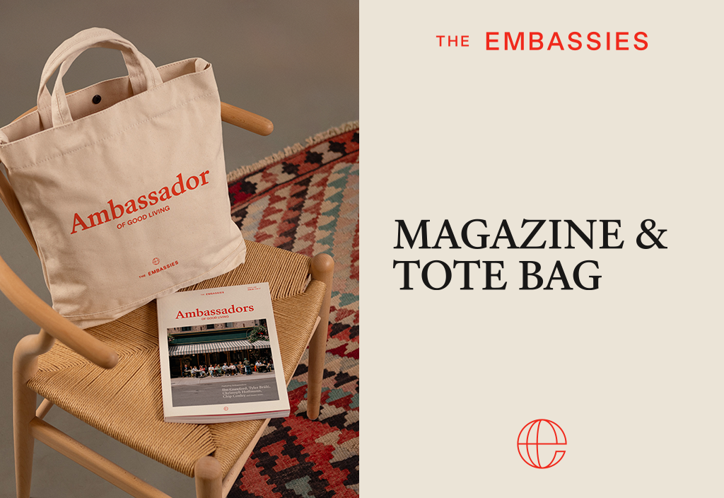 Ambassador Magazine – BUNDLE Issue 01/2024 + THE EMBASSIES TOTE BAG