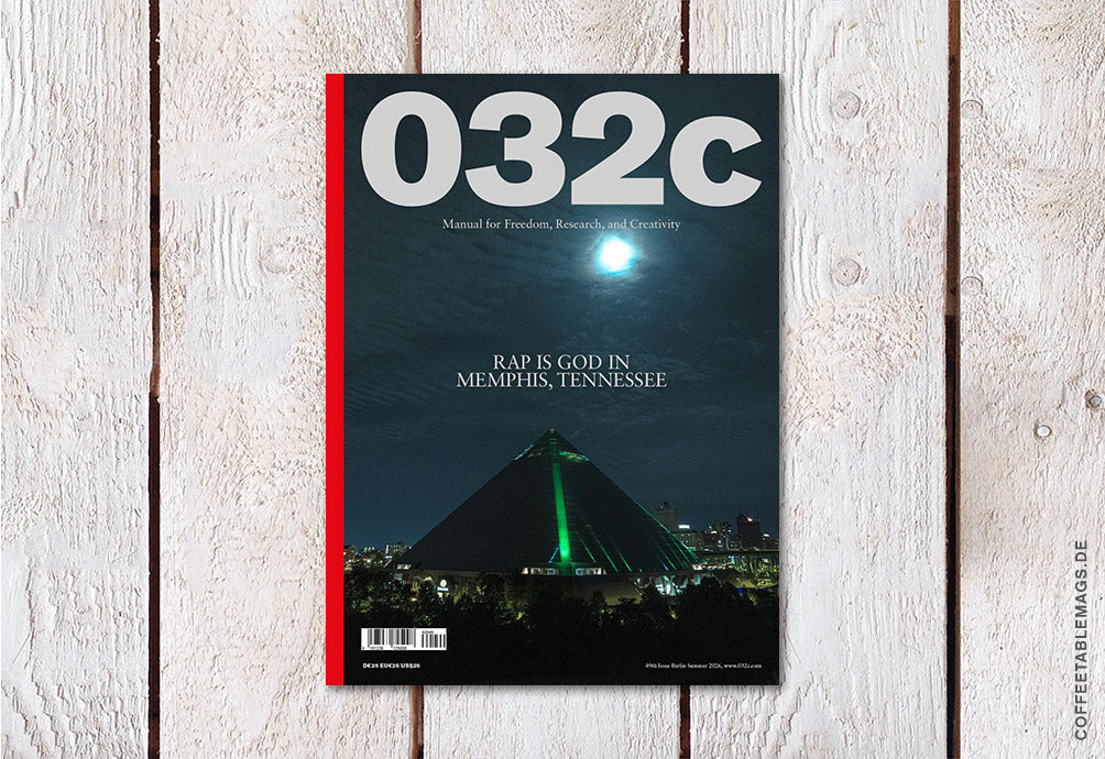 032C – Issue #49 – Summer 2026: MEMPHIS, cover: MEMPHIS, culture & fashion magazine