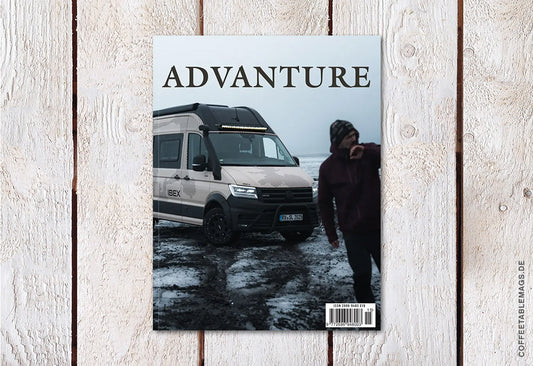 Advanture Magazine – Issue 15, cover, van life magazine