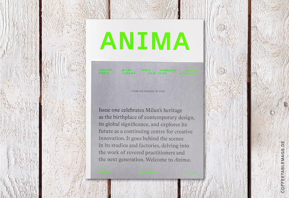 Anina Magazine by Port – Issue 01 – Cover