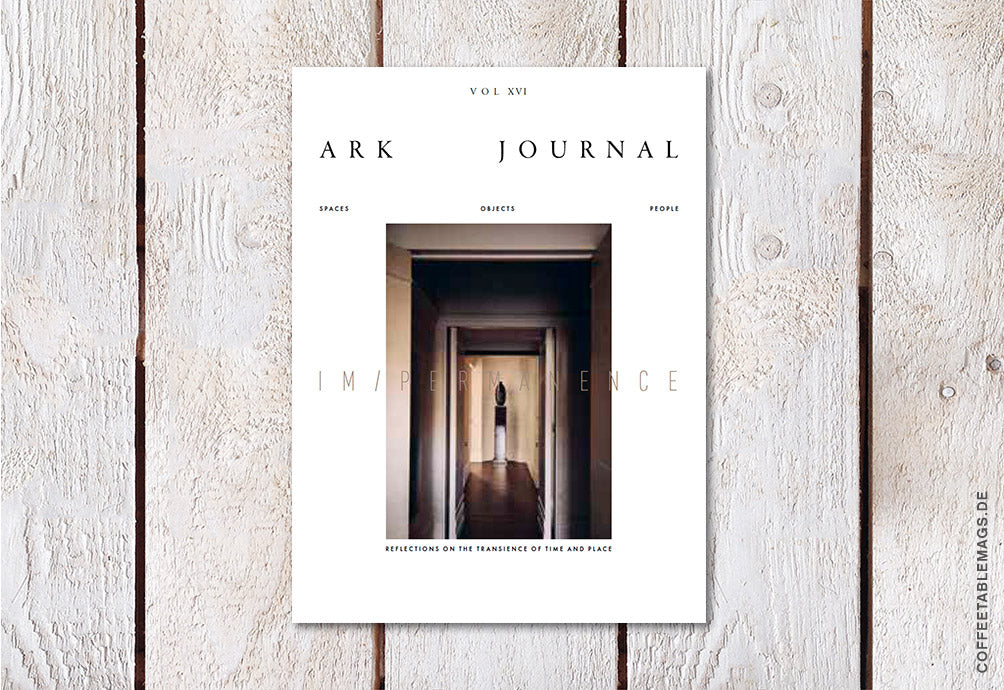 Ark Journal – Volume 16, cover 02, interior design magazine