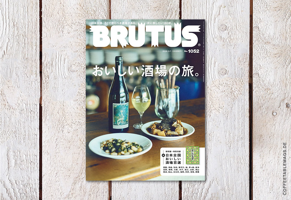 BRUTUS Magazine – Number 1052: A Journey Through Delicious Bars, cover