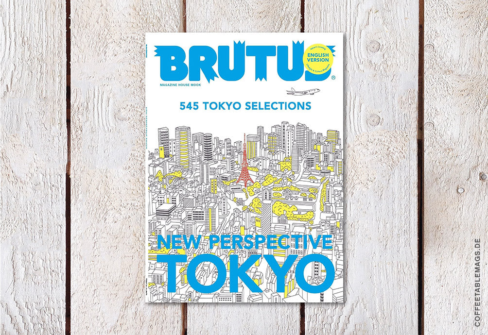 BRUTUS Magazine – Special Edition: New Perspective Tokyo (English Edition) – Cover
