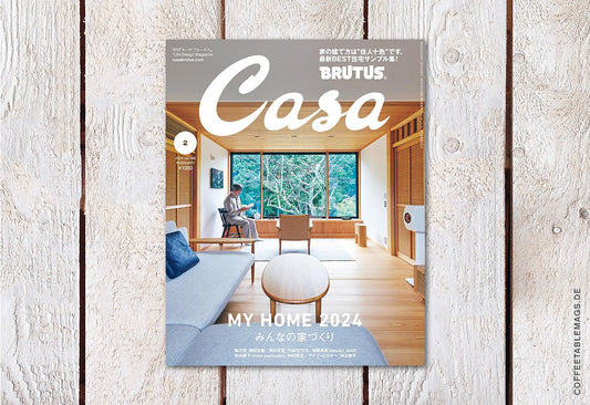 Casa Brutus – Number 286: My Home 2024 – Cover