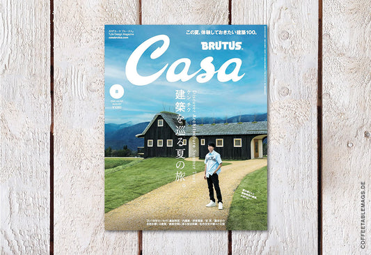 Casa Brutus – Number 292: Discover Architecture Summer Tour – Cover