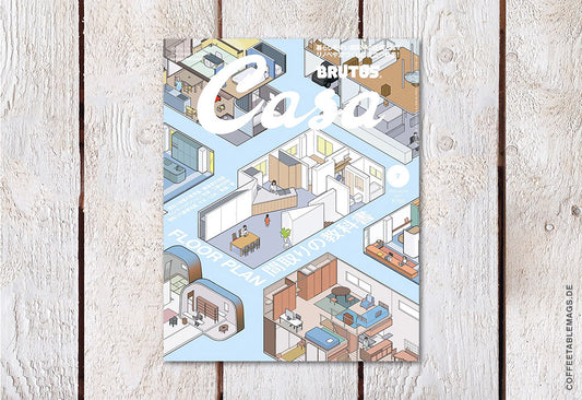 Casa Brutus – Number 315: Floor Plan, cover, japanese interior design magazine