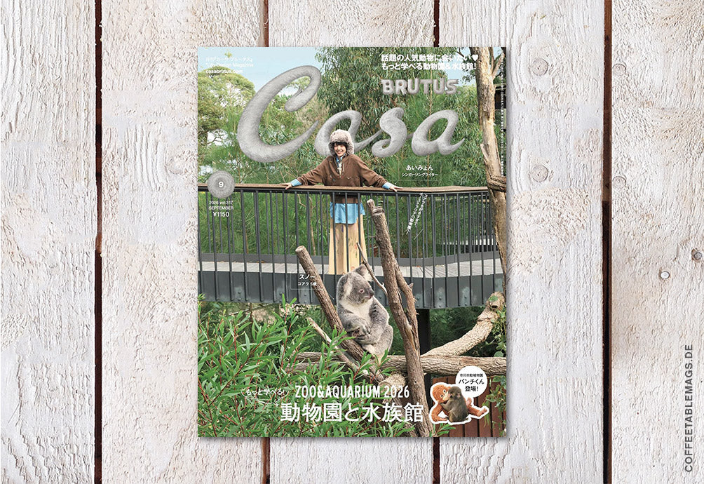 Casa Brutus – Number 317: Zoo & Aquarium 2026, cover