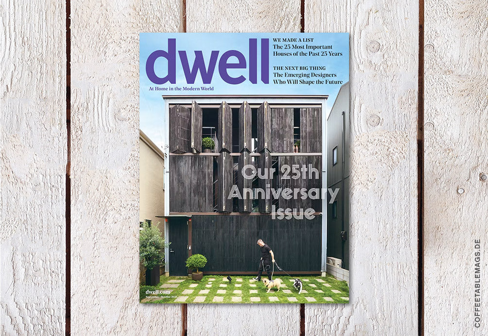 dwell – September/October 2025: 25th Anniversary Issue – Cover