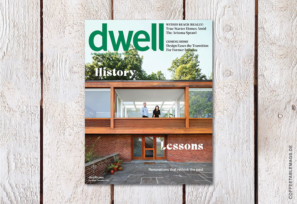 dwell – November/December 2023: History Lessons – Cover