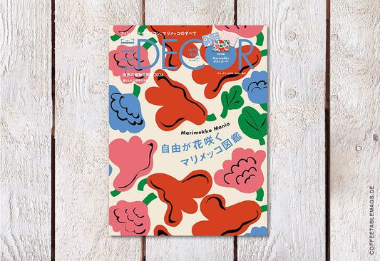 Elle Decor Japan – Number 195: Botanical Dreams, Marimekko cover, japanese interior design magazine