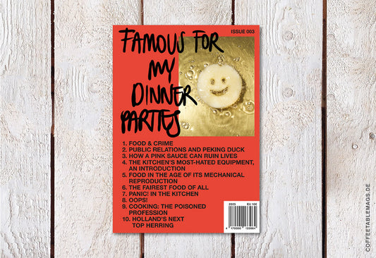 Famous for my dinner parties – Issue 03 – Cover