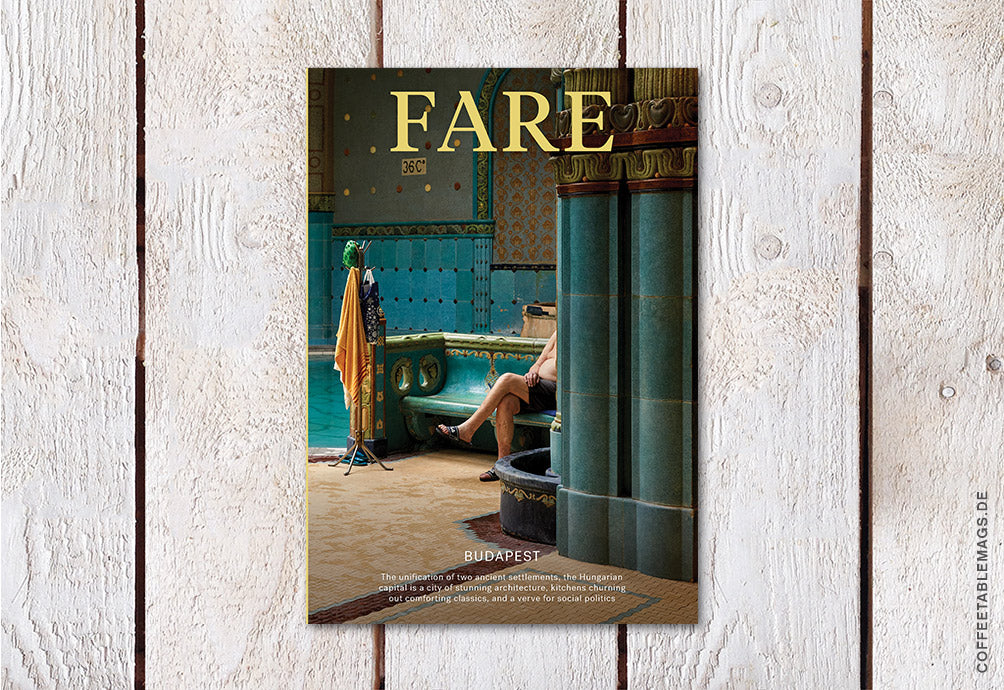 Fare Magazine – Issue 13: Budapest – Cover