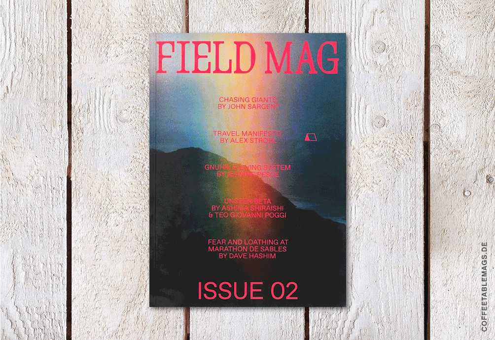 Field Mag – Issue 02, cover, outdoor culture magazine