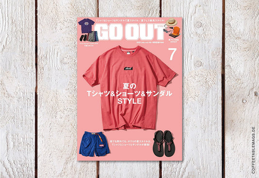GO OUT – Volume 189: Summer T-shirts, Shorts, and Sandals STYLE – Cover