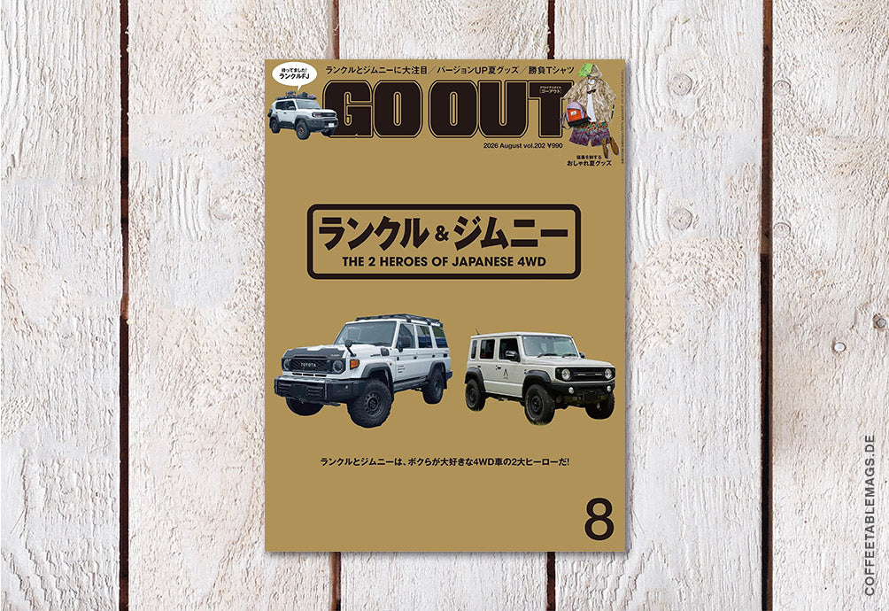 GO OUT – Volume 202: Land Cruiser & Jimny, cover