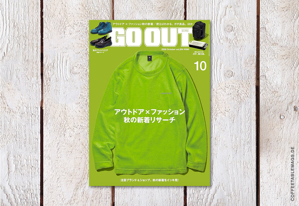 GO OUT – Volume 204:  Outdoor × Fashion Autumn New Arrival Research