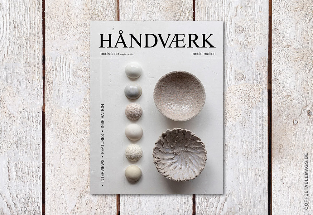 HÅNDVÆRK Bookazine – Number 15: Transformation, cover