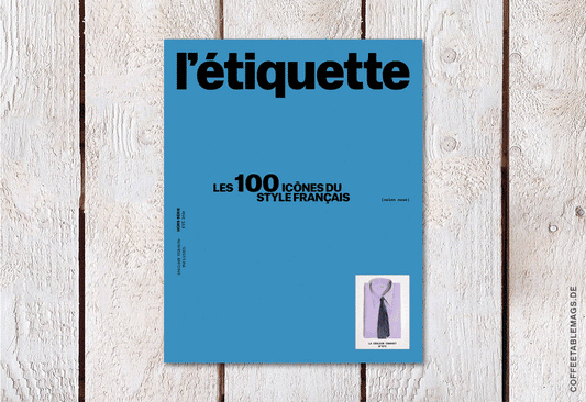 L’étiquette Men –  The 100 Icons of French Style (Special Issue), cover
